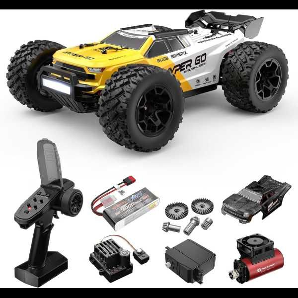 MJX 14207 Hyper Go Безколекторна RTR 4WD 1:14 Радіокерована машинка (80 км/год)