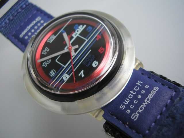 Swatch Pop Access. Zegarek vintange, sprawny, nowa bateria