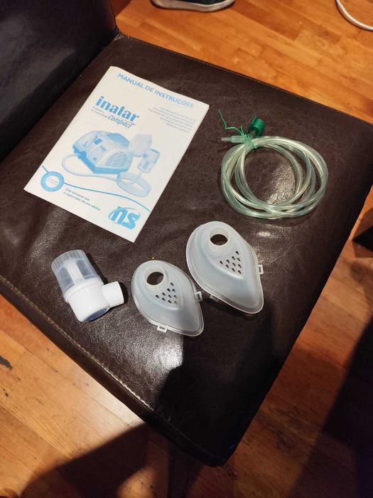 Máquina de vapor para inalar