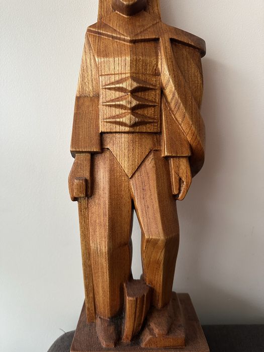 Rzeźba Janosik - szkoła zakopiańska