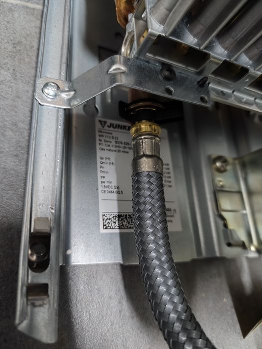 Esquentador junkers/ bosch gás natural novo