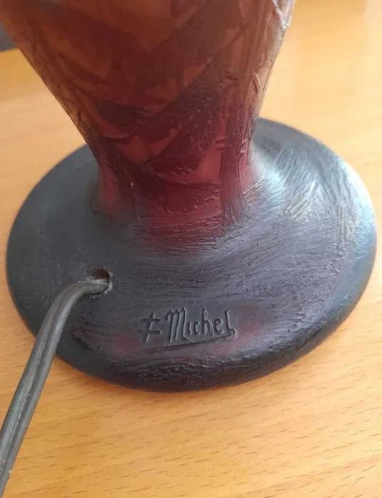 Candeeiro Art Nouveau 1900