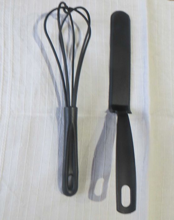 Talheres e cutelarias cozinhar, resistentes calor 204 Graus - 9 Peças