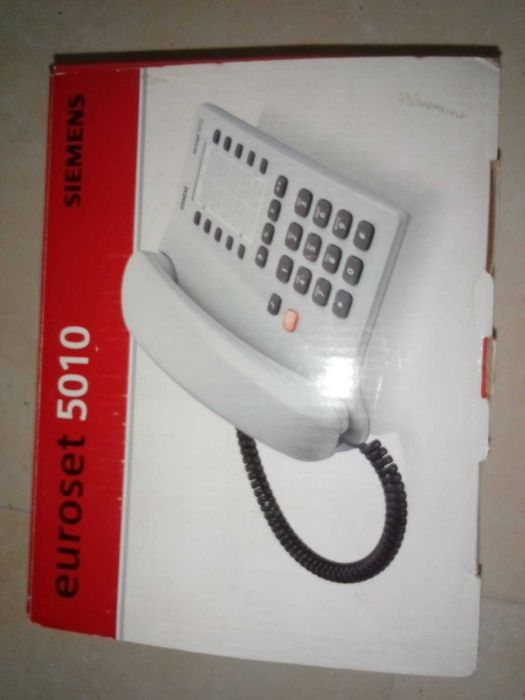 telefone com fios siemens euroset 5010 novo