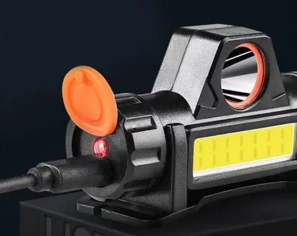 Фонарь налобний Ліхтарик Фонарик USB аккумуляторный Лхтар Лампа