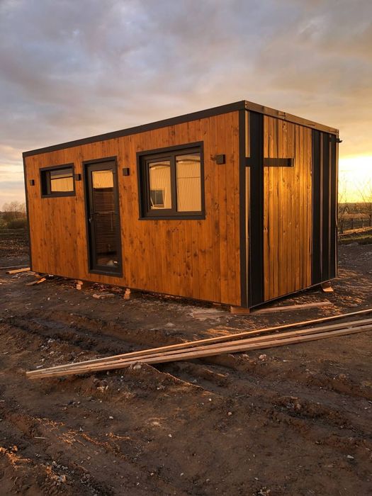 Модульна сауна з кімнатою відпочинку