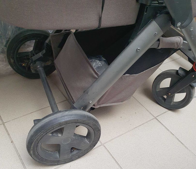 Wózek głęboki spacerowy XLANDER  Pulse  szary.