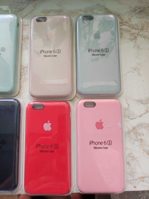 Чохли для iPhone 6/6s/7/8 — різні кольори, нові