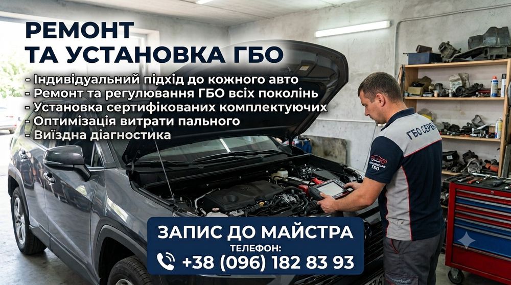 ГБО ремонт, діагностика, встановлення. brc