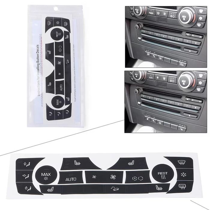 Kit reparação de botões  A C climatizador BMW , serie 3 serie 5 serie7
