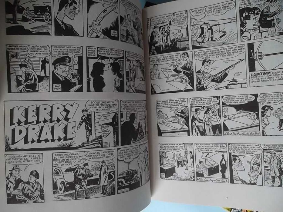 KERRY DRAKE - Alfred Andriola - 4 volumes, BD clássica de 1943 a 1946