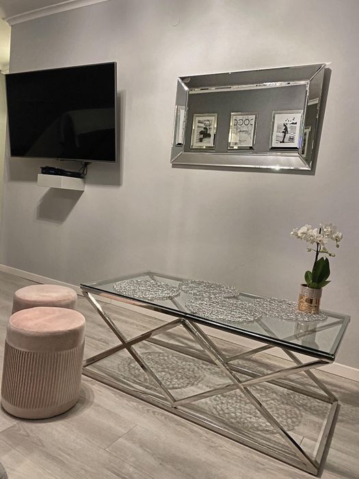 Nowy apartament przy plazy Sopot nocleg piękny standard balkon pokój