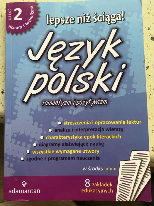 Opracowania lektur i wierszy romantyzm i pozytywizm