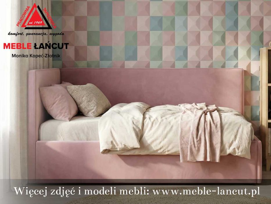 Łóżko dziecięce MOLLY | schowek / szuflada | polskie komponenty