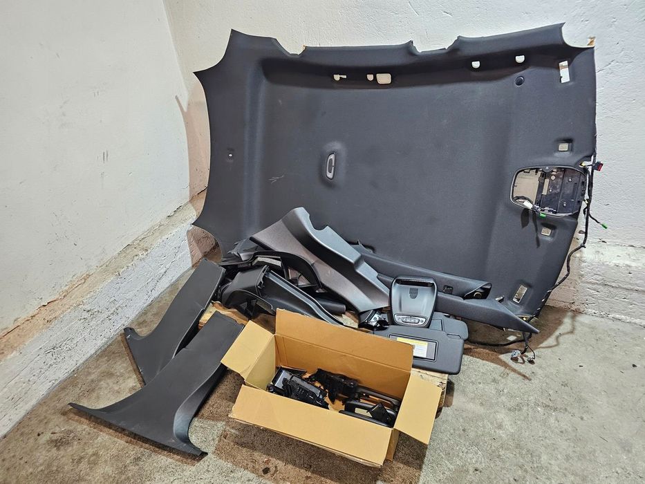 podsufitka czarna zestaw volvo v40 v40 cc 2012-2019 rdesign