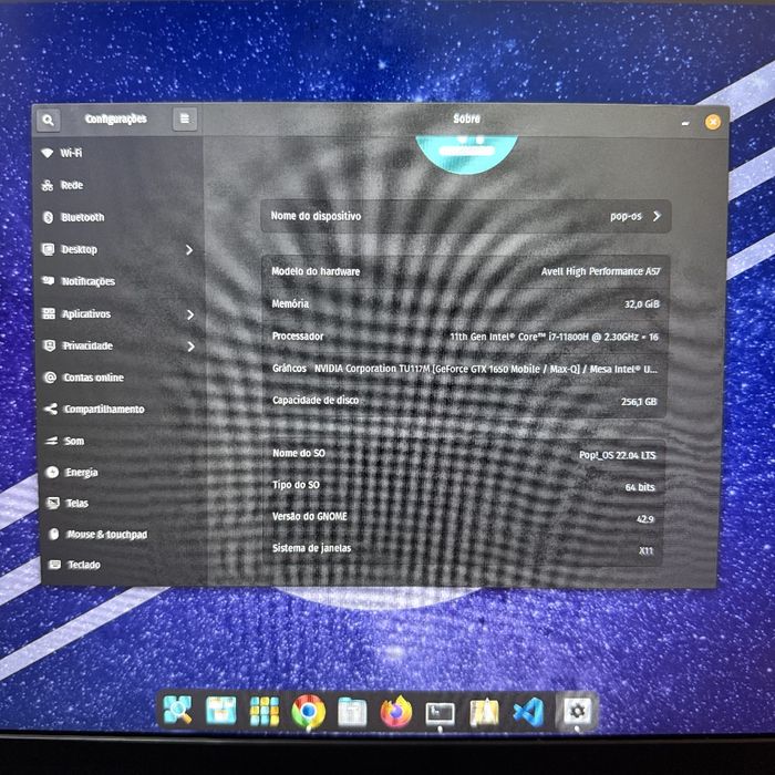 Notebook Avell A57 MOB