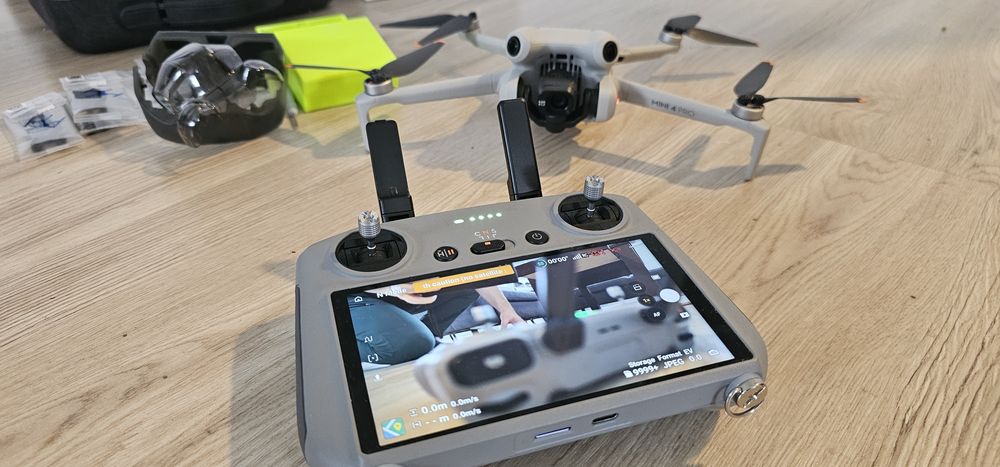 DJI Mini 4 pro FMC bez limitu wysokości