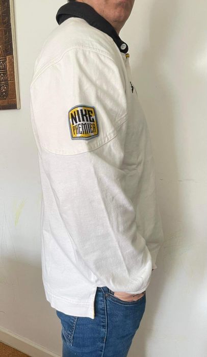 Polo Sweatshirt Branco Nike