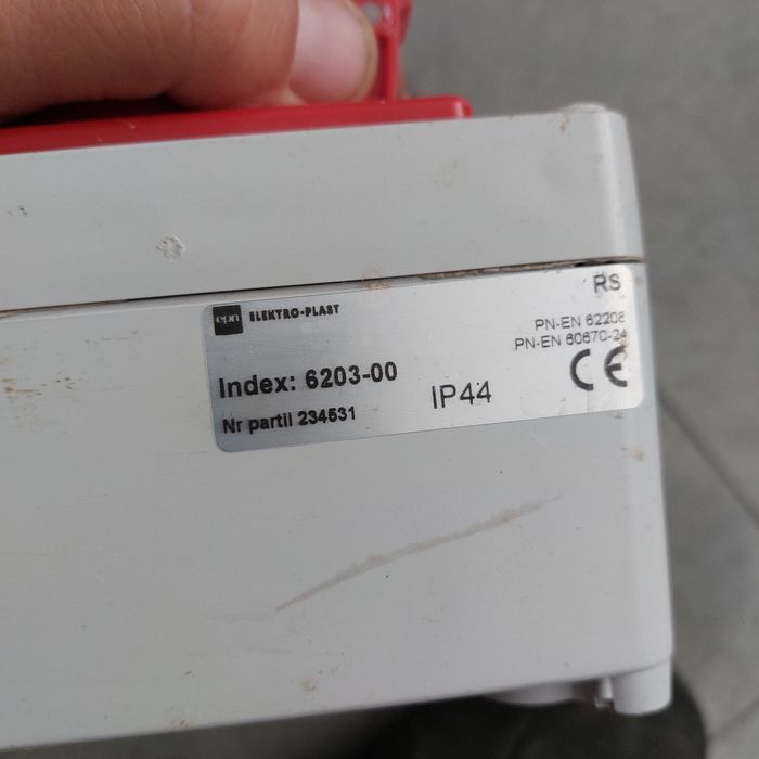 Rozdzielnica elektro-plast