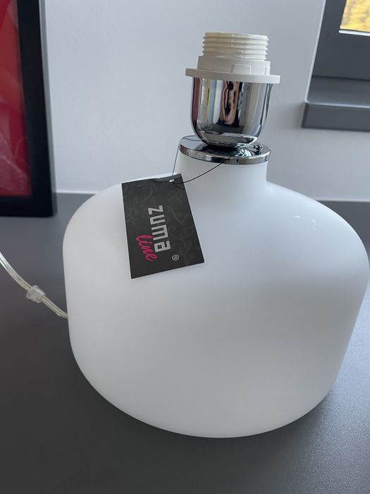 Lampa nocna biała Zuma Line E27