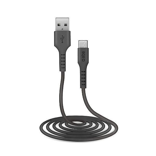 Kabel SBS TECABLEMICRO2K USB-A - Micro-USB 2 m - czarny