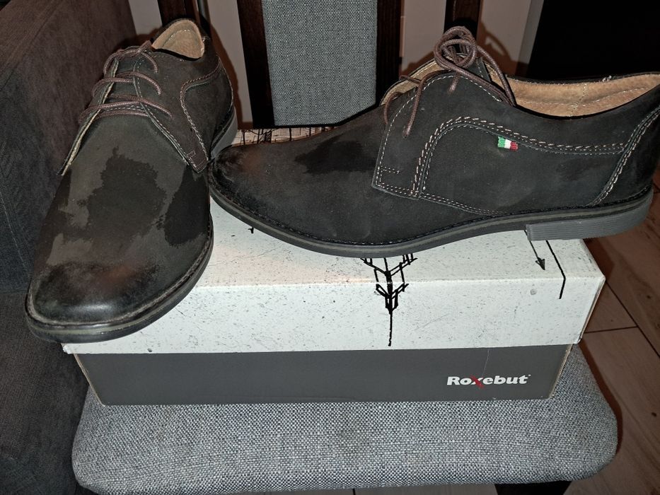 Półbuty męskie 42 skóra