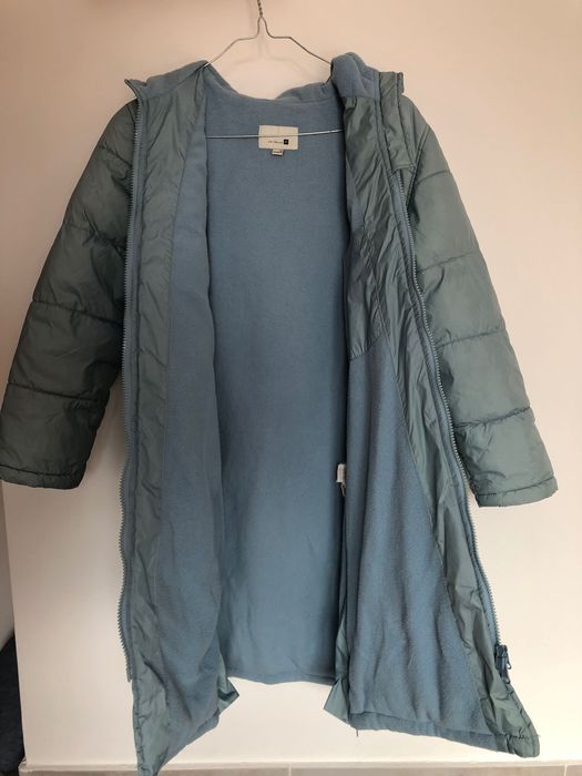 Blusão comprido de inverno