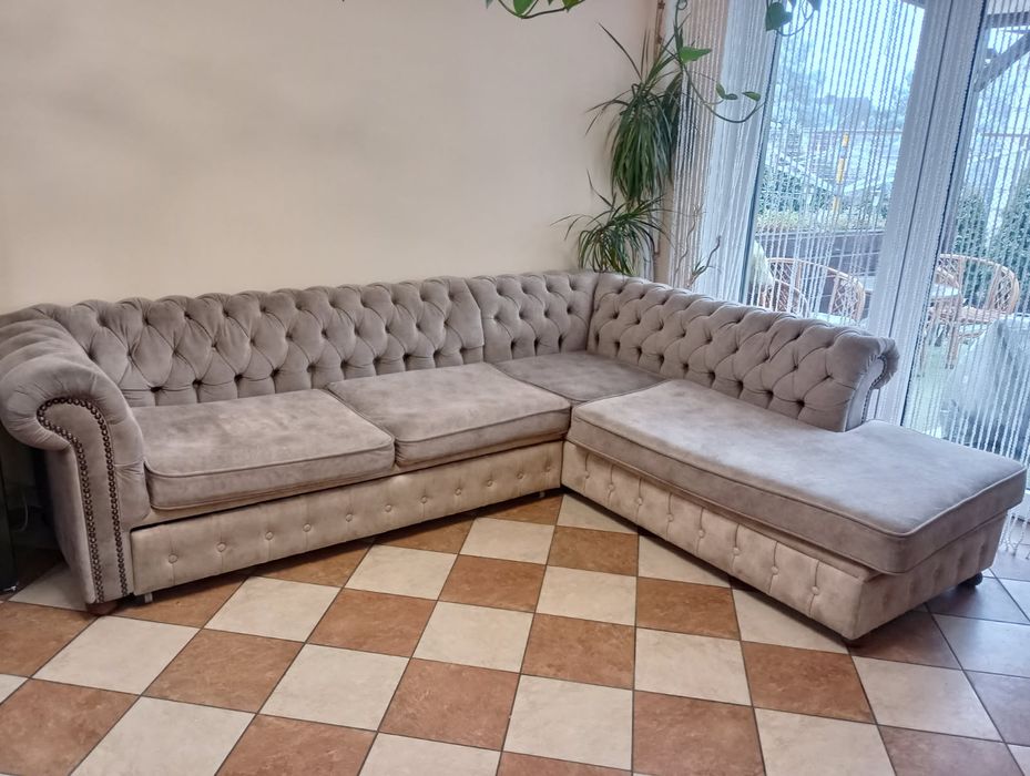 Narożnik z funkcją spania