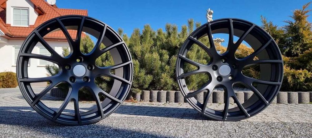 Felgi ER 505 20 5x115 do DODGE CHALLENGER SRT Czarne 9,5 i 11 Concave