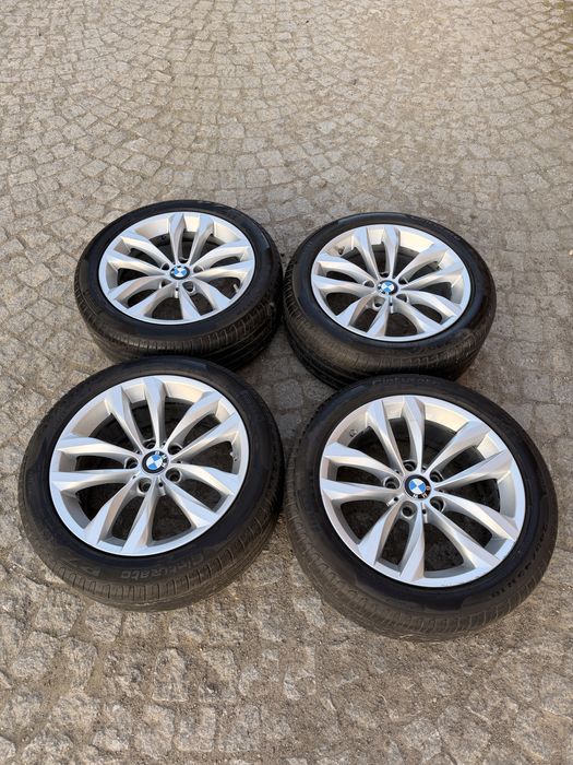 Oryginalne koła BMW Styling 609 18”  opony letnie 245/45 R18 Pirelli Cinturato P7 Run Flat