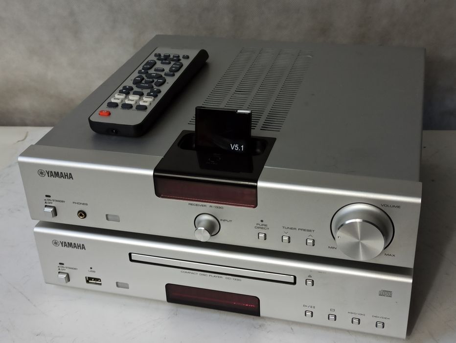 Wieża Yamaha Grand PianoCraft 1330 Bluetooth + kolumny BOSE 3000XL