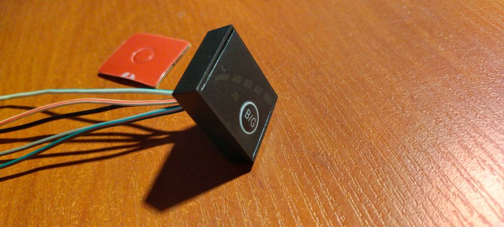 Кнопка YOTA RED ГБО4 Нова 5 дротів на виході