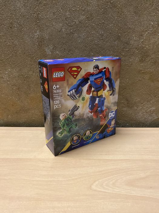 Lego Superman Mech vs. Lex Luthor Super Hero Toy 76302 | DC