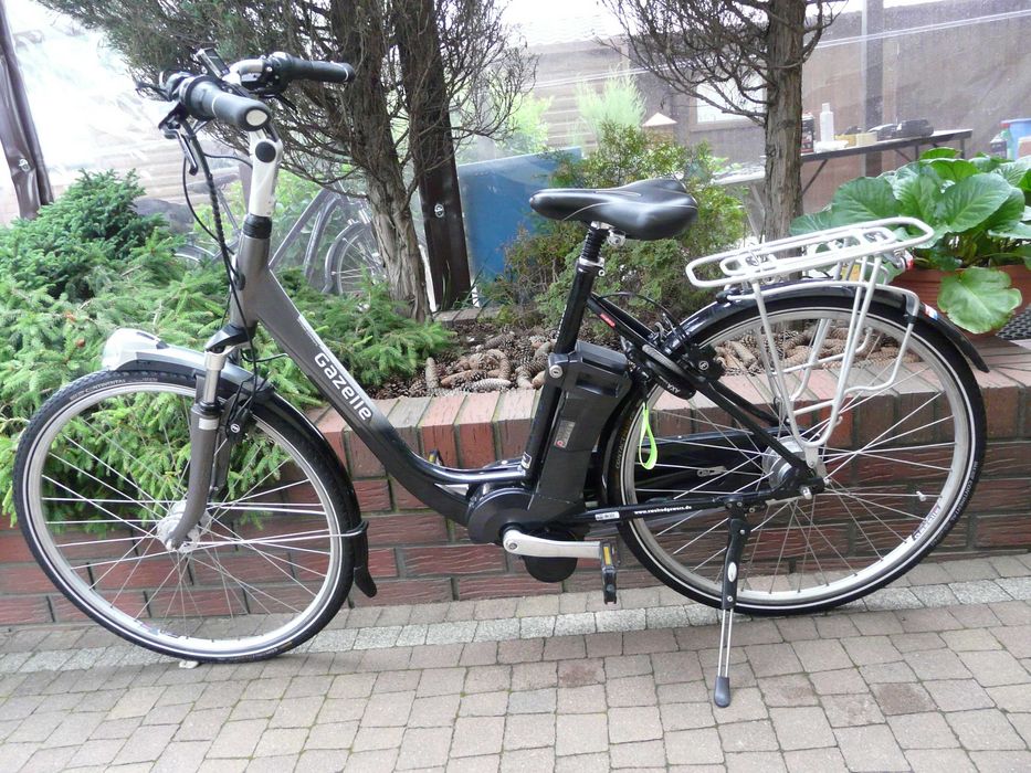Rower elektryczny GAZELLE Arroyo Comfort, Impuls  Hybrid 28"/53, nożny, centralny, Magura,