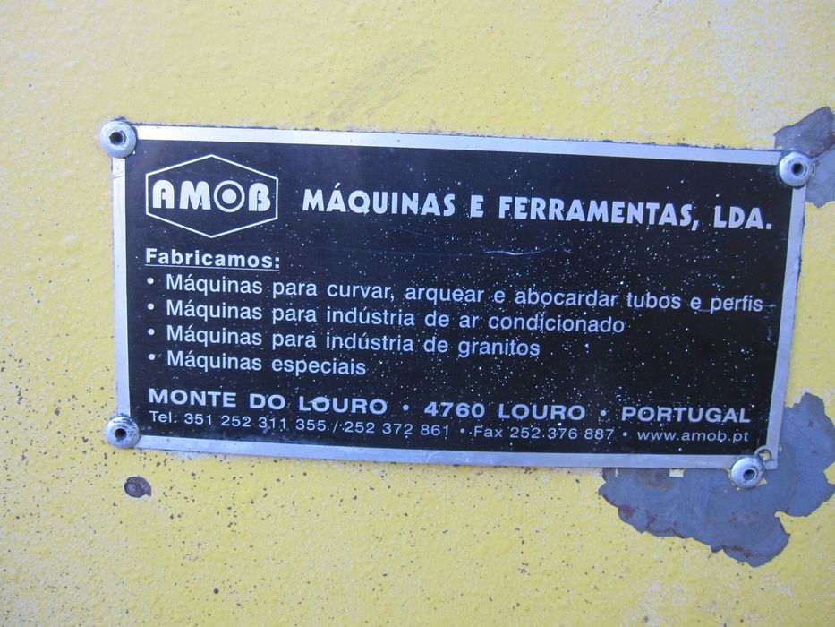 Giętarka zaginarka walcarka AMOB 40