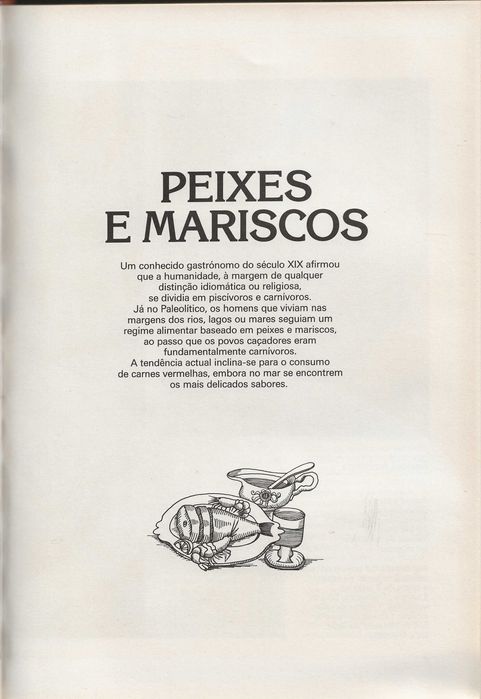 Manual de Cozinha e Doçaria: Peixes Mariscos e Aves