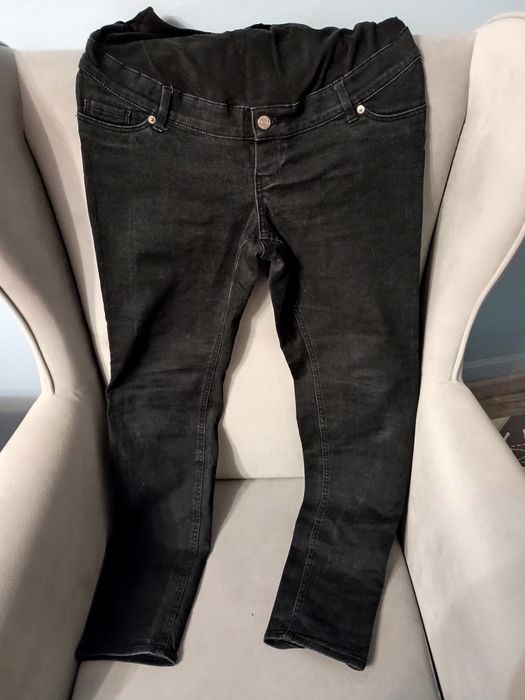 Spodnie ciążowe r.S h&m