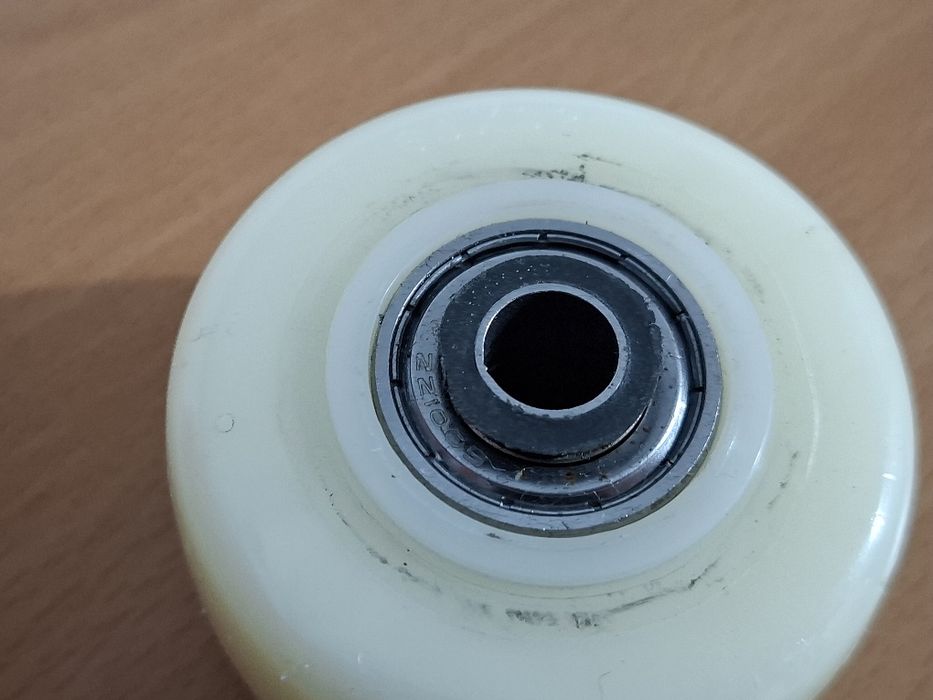 Roda carga para xarrinho de teanporte 65 x 32mm (50Kg) -  Nova