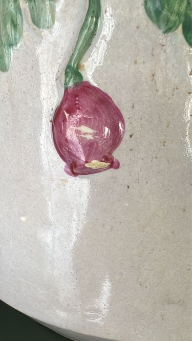 Cachepot antigo em faiança (Majolica)