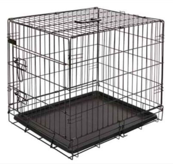 Novo! Dog Crate Jaula Transportadora Metálica XS S M L XL XXL