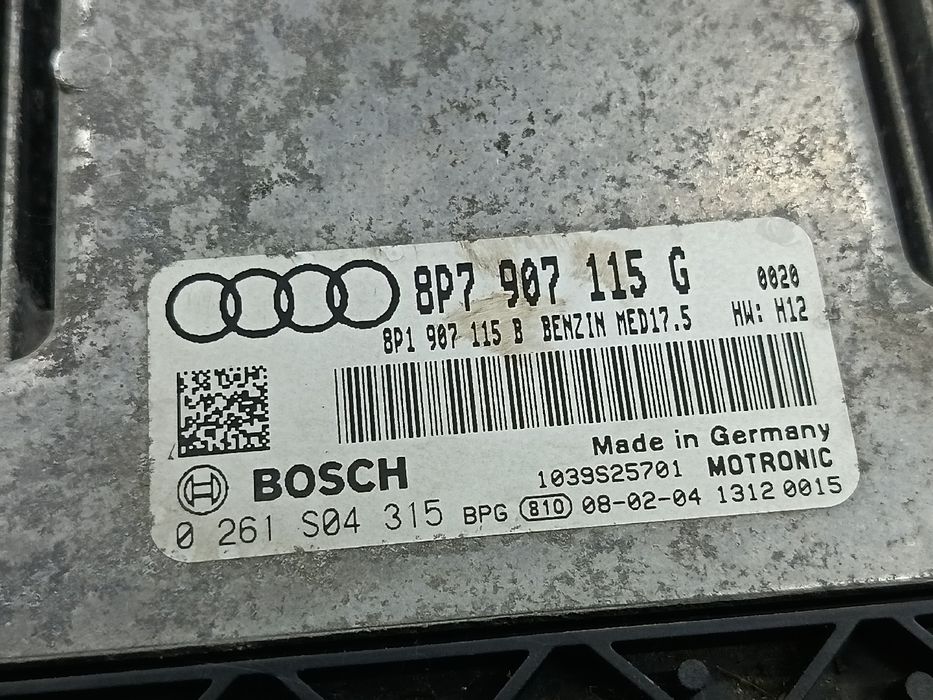 Unidade de control - AUDI A3 Sportback (8PA) | 04 - 15