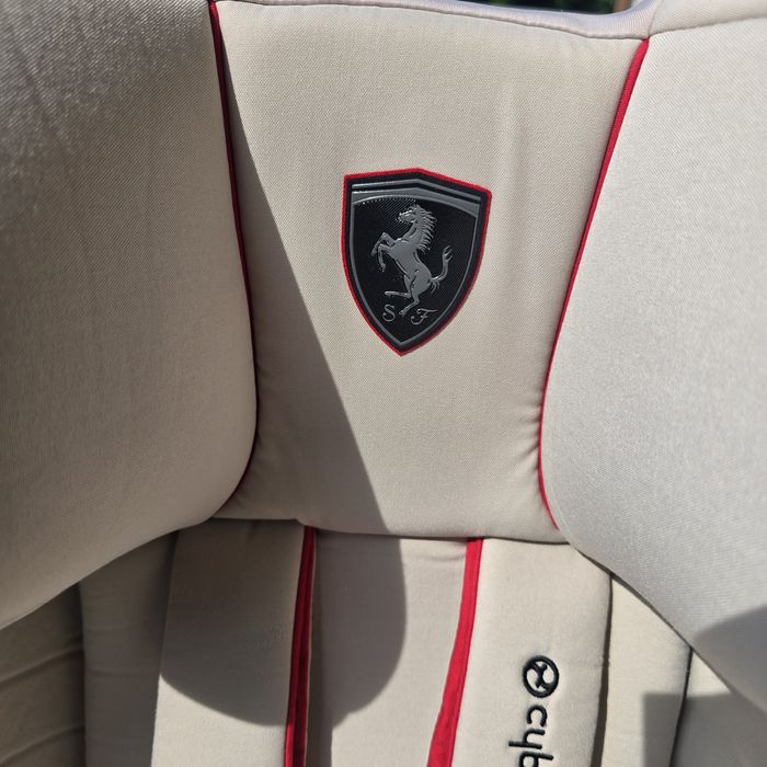 CYBEX Sirona Z i-Size Ferrari + Base Z ISOFIX 360° + NOWA wkładka niemowlęca