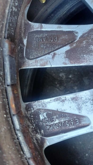 Felga aluminiowa Vw Transporter T5 T6 T7 Crafter 2 Man TGE 5x120 16"