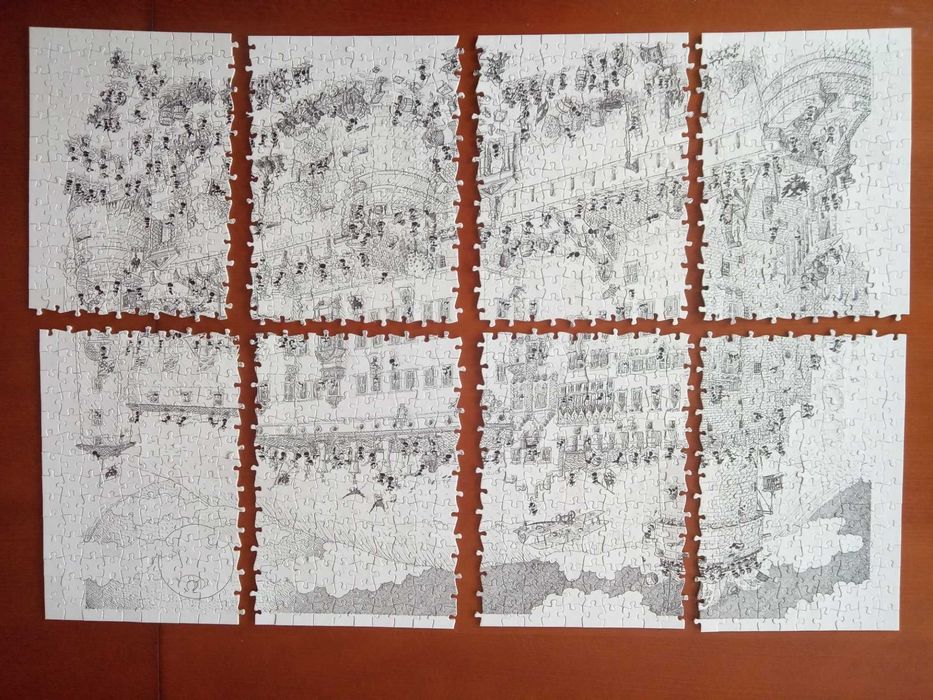 Puzzle delle formiche - F. Vettori - Zamek