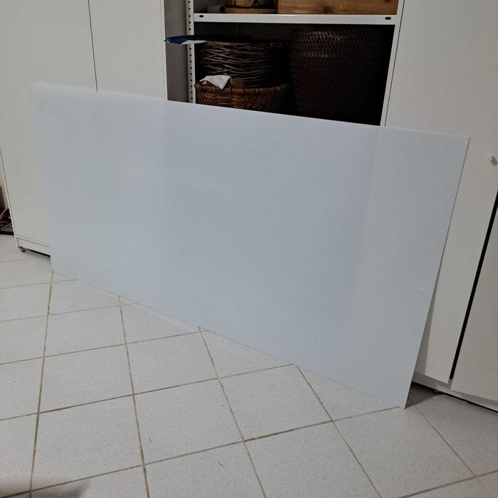 3 Placas Poliestireno Liso Opalino 100 x 200 cm 2,5 mm Como Novas