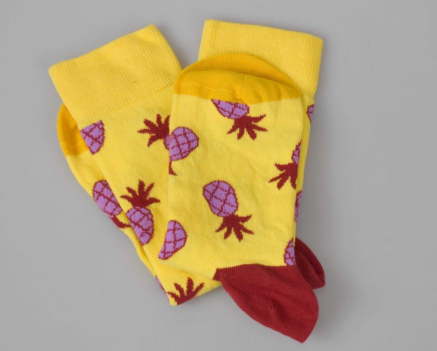 Skarpetki Happy Socks Pineapple – Żółty (Yellow)