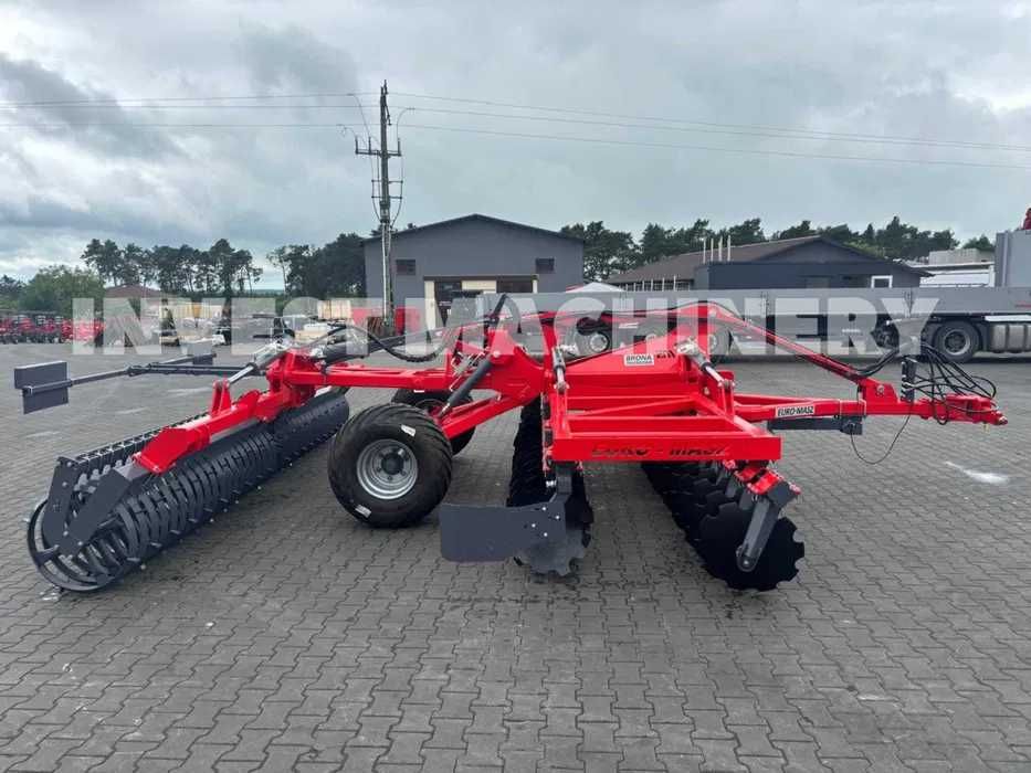 Brona Talerzowa Agregat Składana hydraulicznie EURO-MASZ Promocja !!!