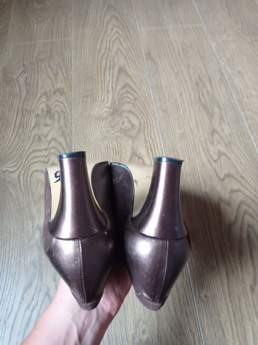 Туфли кожа-замша