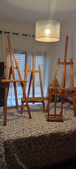 Cavaletes de pintura usados