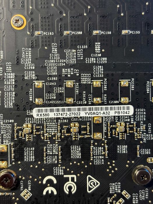 Asus Radeon RX 580 8GB Вимикаються при навантаженні Ігрова відеокарта